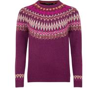 Weird Fish Weird Fish Purple Lowell Fair Isle Pattern Jumper