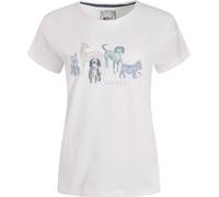 Weird Fish Weird Fish White Walkies Front Print Graphic T-Shirt