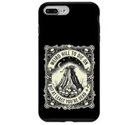 Weird Hill va Mourir mais au Moins tu ES Dead Pun Vintage Coque pour iPhone 7 Plus/8 Plus