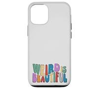 Weird is Beautiful ! Retro Groovy Wavy Inspirations Amusante Coque pour iPhone 12/12 Pro