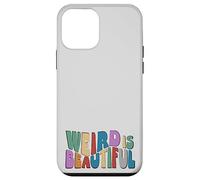Weird is Beautiful ! Retro Groovy Wavy Inspirations Amusante Coque pour iPhone 12 Mini
