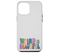 Weird is Beautiful ! Retro Groovy Wavy Inspirations Amusante Coque pour iPhone 12 Pro Max