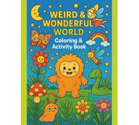 Weird & Wonderful World Coloring & Activity Book | Cute Coloring Books | Cute Cryptid Coloring Book