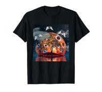 Weirdcore Aesthetic Demonic Red Full Moon Eyes Oddcore T-Shirt