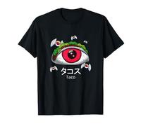Weirdcore Aesthetic Japanese Taco Eye Eyeballs T-Shirt