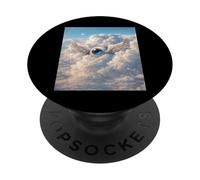 Weirdcore Angel Winged Eye Liminal Space Dreamcore PopSockets PopGrip Adhésif