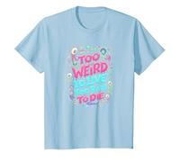 Weirds Citation : Too Weird to Live, Too Rare to Die T-Shirt, Enfant, Bleu Céleste, 4 Ans