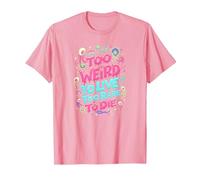 Weirds Citation : Too Weird to Live, Too Rare to Die T-Shirt, Homme, Rose, 3XL