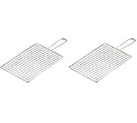 Weis 11414 Râpe à pommes de terre Acier Inoxydable Argent 32 x 14 x 1 cm (Lot de 2)