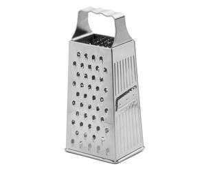 Weis 12444 Râpe à 4 Faces Acier Inoxydable Argent 8,5 x 10 x 24 cm