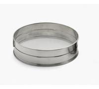 Weis 12725 Tamis à Farine Acier Inoxydable Argent 25 x 25 x 8 cm