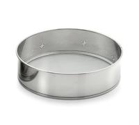 Weis 12820 Tamis à Farine Acier Inoxydable Argent 20 x 20 x 5,5 cm