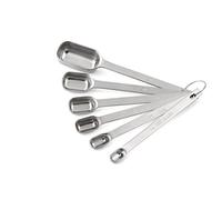 Weis 13906 Set de 6 Cuillères Doseuses Acier Inoxydable Argent 15 x 5 x 5 cm