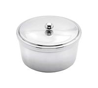 Weis 14283 Pot de Beurre/Margarine Acier Inoxydable Argent 13 x 13 x 6,5 cm