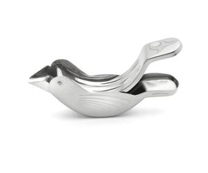 Weis 14522 Oiseau Presse-Citron pour Tranche Acier Inoxydable Argent 11 x 2 x 5 cm