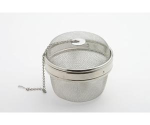 Weis 14909 Boule à Epices Acier Inoxydable Argent 8,5 x 8,5 x 8 cm