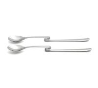 Weis 14922 Cuillère à Confiture Acier Inoxydable Argent 21,5 x 3 x 2 cm Set de 2