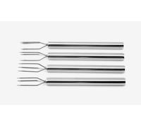 Weis 15184 Set 4 Fourchettes à Pommes de Terre cuit Acier Inoxydable Argent 13 x 5 x 2 cm