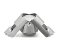 Weis 16876 Bouchon à Champagne Acier Inoxydable Argent 4 x 4 x 5 cm