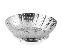 Weis 18828 Panier Vapeur Extensible Acier Inoxydable Argent 27 x 27 x 9 cm