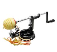 Weis 19159 Pèle Pommes Acier Inoxydable Argent/Noir 31 x 10 x 12,5 cm