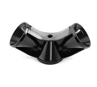 Weis 19609 Triple Coupe-Spirale Acier Inoxydable/Plastique Noir 19 x 6,5 x 7 cm