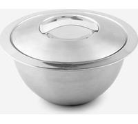 Weis 240304 Bol de cuisine thermique en acier inoxydable Bol avec couvercle 30cm 3 litres