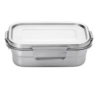 WEIS boîte à goûter 0,75l forme profonde avec joint et diviseur en acier inox...