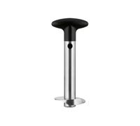 Weis Coupe-ananas en acier inoxydable de couleur noire, 16 cm, 10440