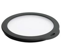 Weis couvercle fraîcheur Ø20cm verre/silicone, clair/noir