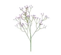 Wei's Moment Lot de 5 Fleurs Artificielles en Soie et Plastique - Gypsophile Rose Réaliste pour Décoration de Mariage et Centres de Table