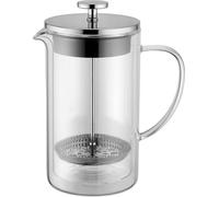 Weis Verseuse à filtre pressé 0,4l double paroi verre borosilicaté