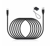 weishan Câble USB C pour Elgato HD60 S+, carte de capture de jeu HD60 X et micro à condensateur XLR Wave 3, câble de charge super rapide avec adaptateur, 2 m de long