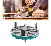 WEISHENG Kit de scie-cloche réglable avec 12 lames, outil d'ouvre-trou rond polyvalent pour le travail du bois, coupe-trou réglable de 4,5 à 12,7 cm de diamètre, idéal pour la coupe de cloisons sèches