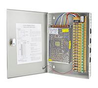Weishuo 18 Canaux Boîtier d'alimentation CCTV 12V DC 20A 240W Bloc d'alimentation Distribuée pour Caméra de Surveillance