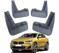 WEISLA 4 pièces Bavettes Garde-Boue de Voiture pour BMW X2 F39 / X2 M Sport 2017-2020, Avant Arrière Garde-Boue Anti-Éclaboussures Bavette