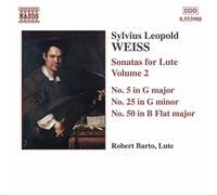 Weiss: Sonatas for Lute Vol.2