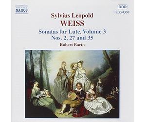 Weiss: Sonatas for Lute, Volume 3 by S.L. Weiss (2000-01-25)