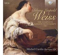MICHEL CARDIN - THE COMPLETE LONDON MANUSCRIPT 12 CD NEUF WEISS,SILVIUS LEOPOLD