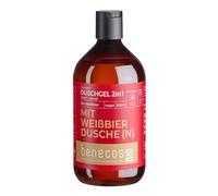 Gel Douche 2en1 pour Homme benecosBIO "Douche à la Bière" - 500 ml
