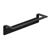 WEISSENSTEIN Porte-Serviettes Mural Adhésif Noir 30cm