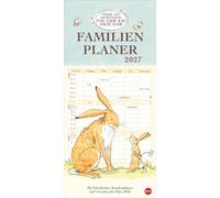 Weißt du eigentlich, wie lieb ich dich hab? Familienplaner 2027: Familienkalender mit 5 Spalten. Liebevoll illustrierter Familien-Wandkalender mit Schulferien und Stundenplänen.