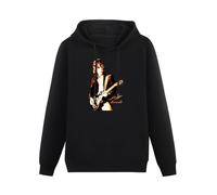 WEISULANG Jeff Beck Guitar God Rock Concert Vintage Retro Hoody Black 3XL