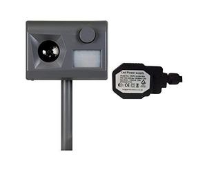 Weitech Jardin Protector 3 - Comprenant Extérieur Adaptateur Secteur - Ultrasons Repulsif à Ultrason pour Animaux