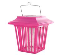 Weitech Lampe-Lanterne Solaire Multifonction LED UV Insectes Fuchsia