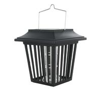 Weitech Lampe Solaire Multifonction Avec LED UV Insecticide - Noir