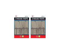 WEITECH Pack 2X Lot de 2 Tapettes Souris piège