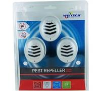 weitech répulsif rongeurs et insectes à ultrasons 45m2 G