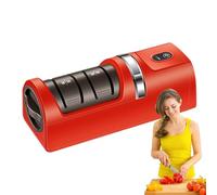 weiting Affûteur Électrique Universel Professionnel,Sécurité Anti-dérapant Pour Cuisine | Affûtage Automatique Ciseaux Et Lames Pour Polissage Rapide - Maison Pâtisserie Restaurant Extérieur