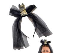 WEITING Bandanas Halloween,Cerceau Cheveux Pierre Tombale Cosplay Gothique pour Filles - Accessoire Déguisement Effrayant pour Cosplay Carnavals Spectacles et Fêtes